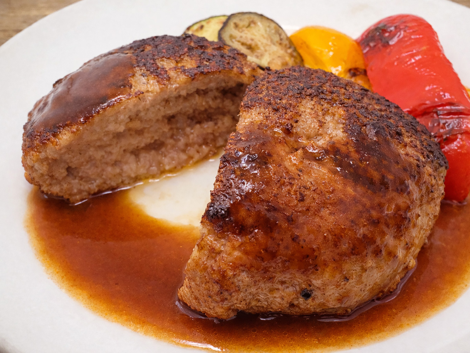 手作りハンバーグ